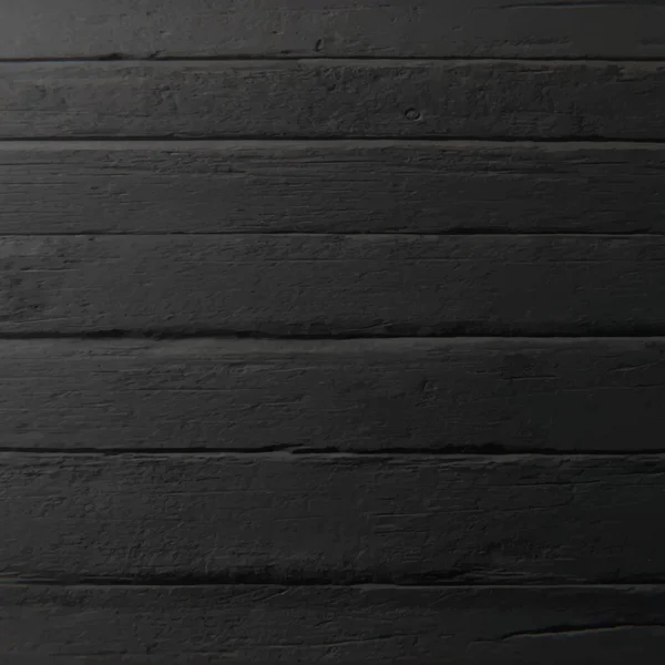 Wood Black Texture Natural Realistic Dark Wooden Background Vector Eps10 - Stok Vektor