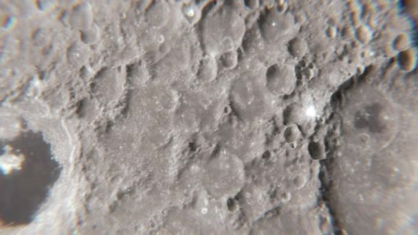 高质量的露娜 月球登陆的摘录 — 图库视频影像