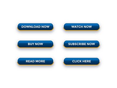 Bir grup vektör modern moda düğmeleri. Beyaz arka planda moda renkler. Daha fazla okuyun, daha fazla öğrenin, satın alın, indirin, izleyin, daha fazla renkli düğme ayarlayın