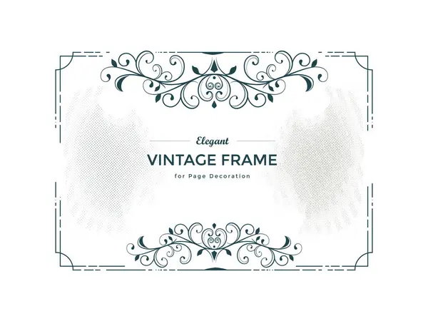 Dekoratif vintage çerçevelerin şablonu dikdörtgen biçimdedir. Dekoratif vintage çerçevelerin şablonu, kenarları dikdörtgen biçiminde ayarla. Barok, Yeni Sanat, Modern.