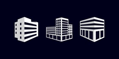 Simge siluet vektör illüstrasyonu oluşturuluyor