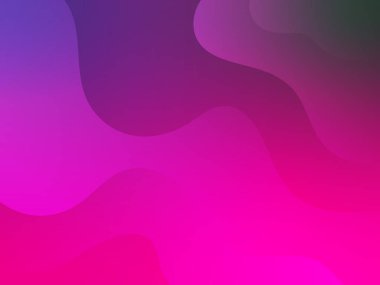 Metin yeri için boş alanı olan soyut kırmızı pembe lüks dalga eğrisi arka planı. modern yaratıcı arkaplan vektörü