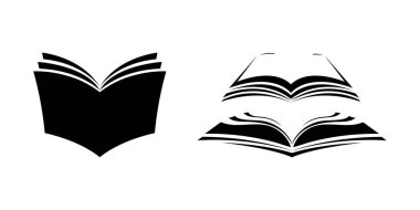 Kitap Simgesi Vektörünü Aç