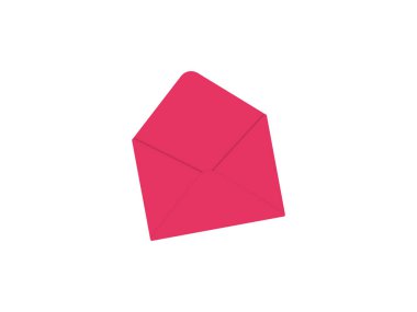 Zarf simgesi. Mektup e işareti, mektup ve zarfın sembolü..