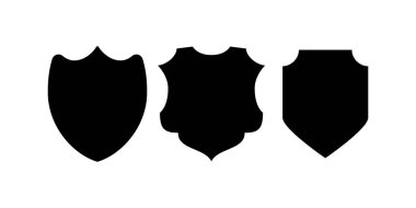 Siyah vektör simgeleri kümesi