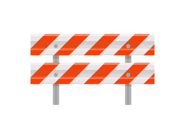 Yol tabelası. Beyaz arkaplanda 3 boyutlu görüntüleme izole edildi