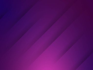 Soyut düzgün geçiş tasarımına sahip mor köşegen çizgili vektör, modern dijital arkaplanlar, web siteleri, markalaşma veya geleceksel temalar için idealdir