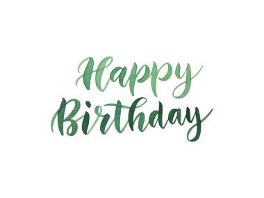 Neşeli tebrik kartı tasarımı, parti davetiyeleri, poster resimleri ve kutlama temalarında kullanılmak üzere el yazısıyla çizilmiş Mutlu Yıllar el yazısı harfleri.