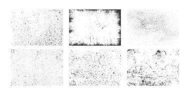 Grunge dokusu, vintage tasarım arka planı posterleri ve sanatsal yaratıcı grafik projeleri için kaba sıkıntılı desenli vektör illüstrasyonunu ayarladı