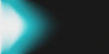 Modern web afişleri için koyu renk arkaplan taneli gürültü dokusu üzerinde parlayan mavi ışık efektiyle beyaz ve mavi eğimli arkaplan başlıkları ve şık tasarımları kapsar