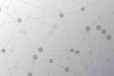 Soyut Teknoloji Geçmişi. Ağ Bağlantısı. Sosyal Medya Sancağı. Vektör