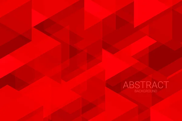 Rote Moderne Abstrakte Hintergrund Geometrisches Banner Tapete Vektorillustration — Stockvektor