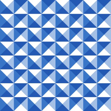 Modern Mavi Geometrik Desen Soyut Arkaplan. Kusursuz. Moda. Vektör