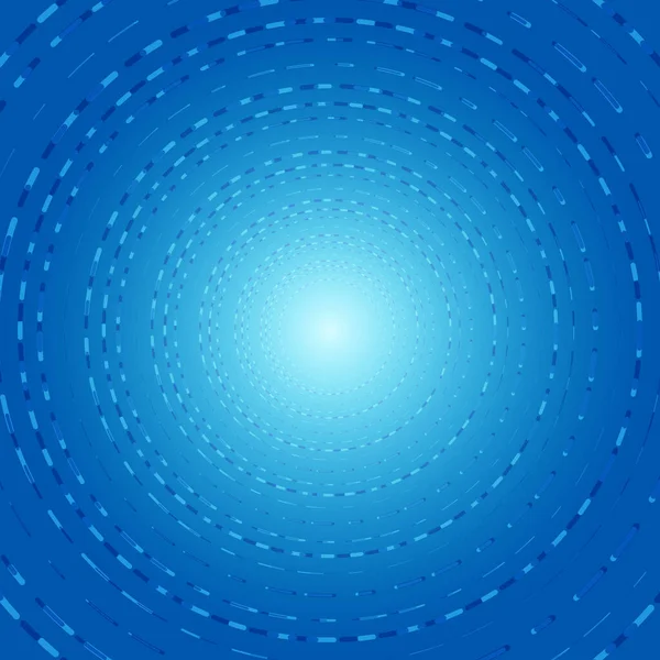 Light Blue Sunburst Pattern Background. Rays. Radial. Technology Banner. Vector Illustration