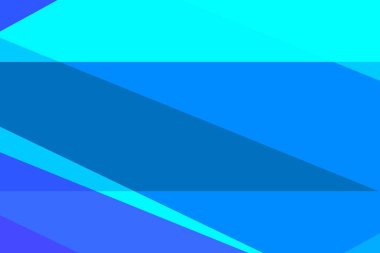 Soyut Modern Mavi Arkaplan. Teknoloji Bayrağı. Geometrik. Duvar kağıdı. Vektör İllüstrasyonu