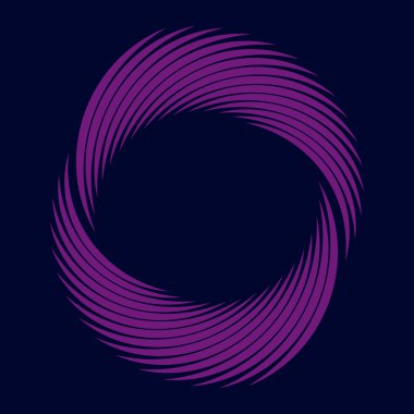 Soyut menekşe vektör çizgileri