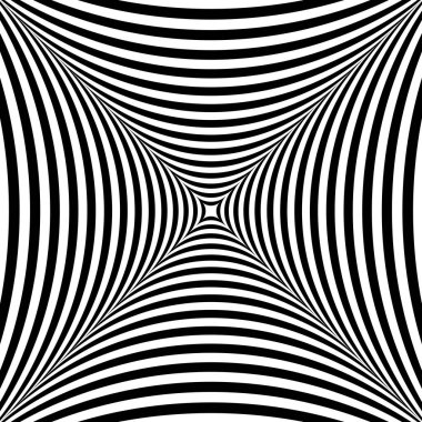  Siyah optik sanat biçimi