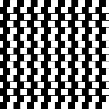 Siyah kareli optik sanat