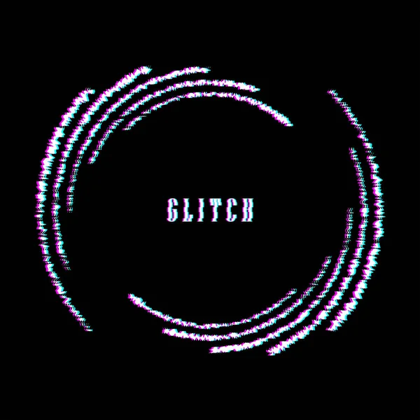 Glitch spiral formda hız çizgilerini bozdu