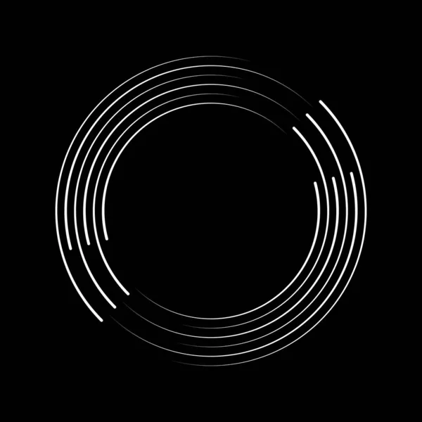 圆形的速度线 — 图库矢量图片