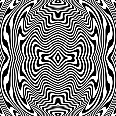 Soyut kıvrımlı psikedelik arkaplan