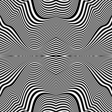 Soyut kıvrımlı psikedelik arkaplan