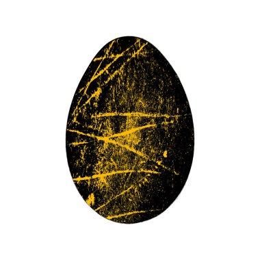 Grunge Paskalya yumurtası çizimi