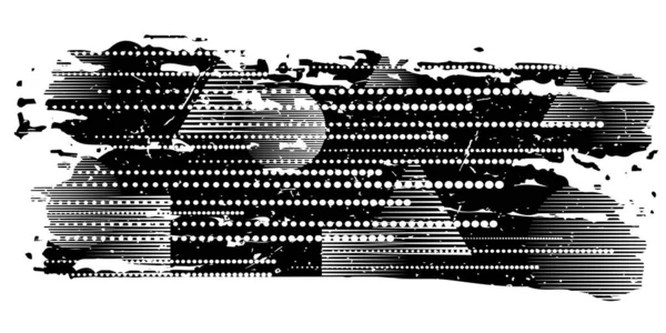 Grunge Abstrakt Struktur Bakgrund Vektor Illustration — Stock vektor