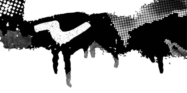 Grunge Abstrakte Textur Hintergrund Vektorillustration — Stockvektor