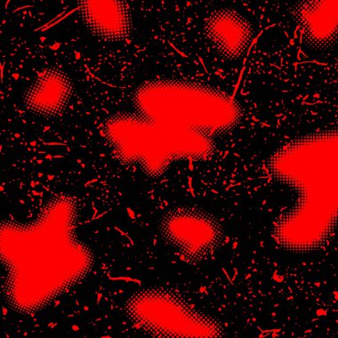 Soyut grunge arkaplanı. monokrom dokusu. siyah ve kırmızı desenli duvar