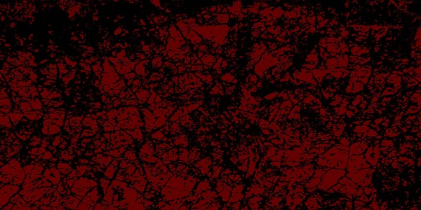 Abstracte Grunge Achtergrond Monochrome Textuur Zwart Rood Textuur Patroon — Stockvector