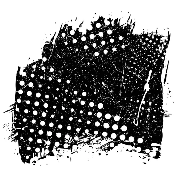 Abstrakter Hintergrund Mit Grunge Pinselstrichen — Stockvektor