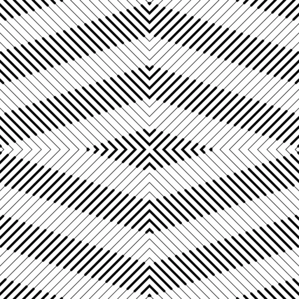 Patrón Negro Abstracto Con Ilusión Onda — Archivo Imágenes Vectoriales