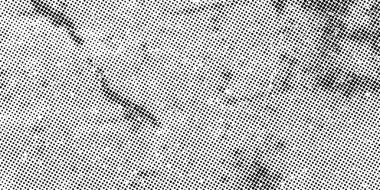 Grunge scratched halftone backdrop clipart