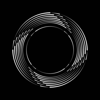 Hız çizgileri daire şeklinde