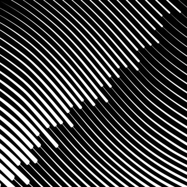 Soyut biçimde beyaz dalgalı hız çizgileri.