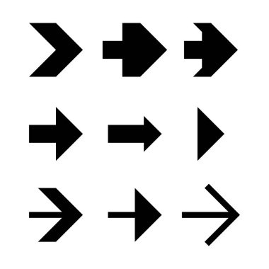 Siyah ok başlıkları kümesi izole edildi