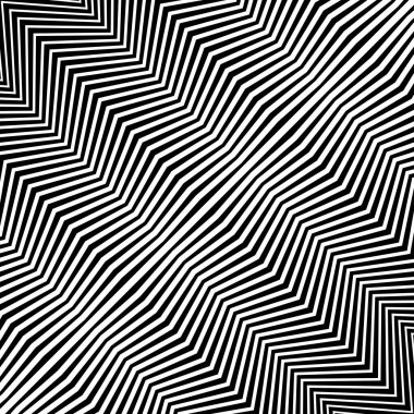 Soyut beyaz köşegen zikzak çizgileri