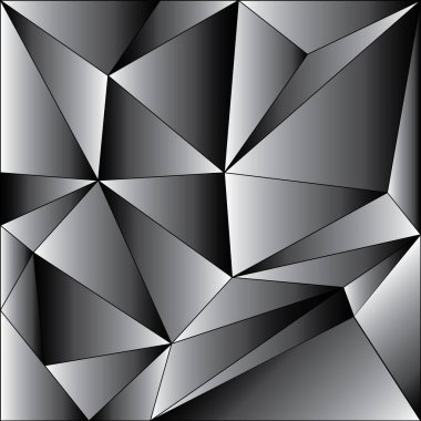 Soyut siyah üçgenler arka plan 