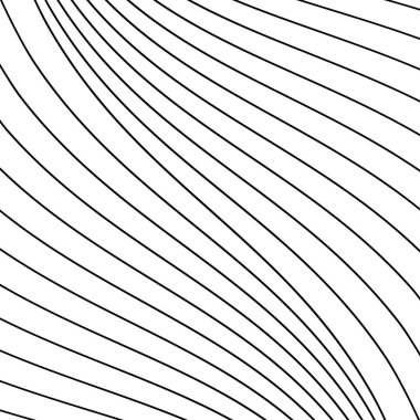  Beyaz arkaplanda siyah eğimli vektör çizgileri.