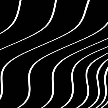  Siyah dalgalı köşegen şekiller. Belirsizlik deseni