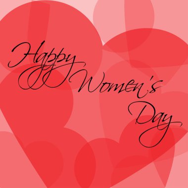 Mutlu 8. Mart Kadınlar Günü şablonu