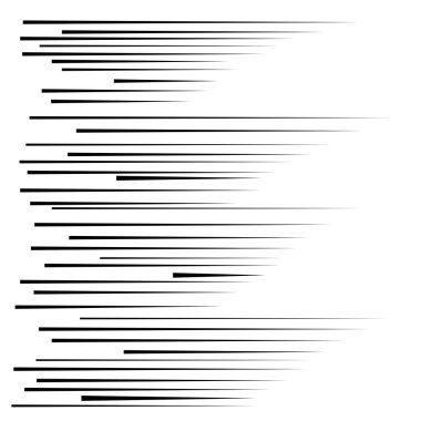 Hız çizgileri ok şeklinde. Vektör illüstrasyonu