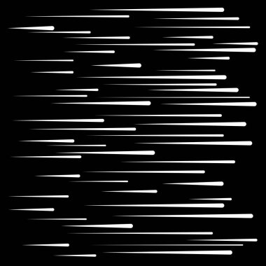 Beyaz soyut yatay hız çizgileri