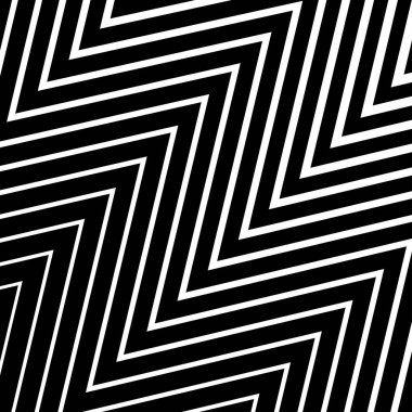 Beyaz zikzak çizgileri. Geometrik şekil