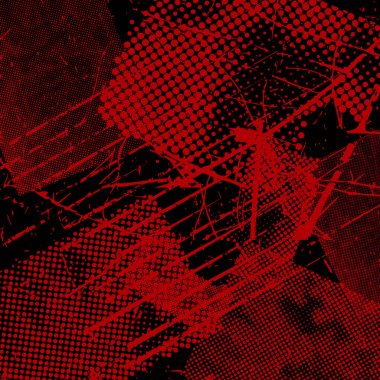 Bozulmuş grungy arkaplan, vektör illüstrasyon tasarımı