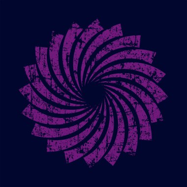 Koyu arkaplanda mor grunge vektör şekli