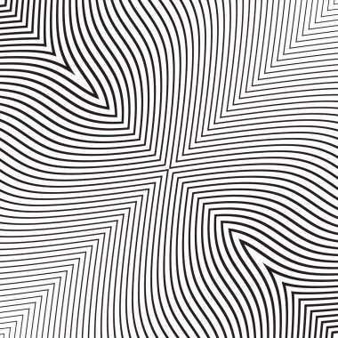 Op sanat arka planı kıvrımlı çizgilerle.