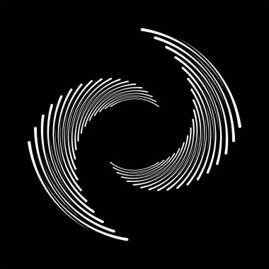 Beyaz eğimli hız çizgileri ve yuvarlak noktalar