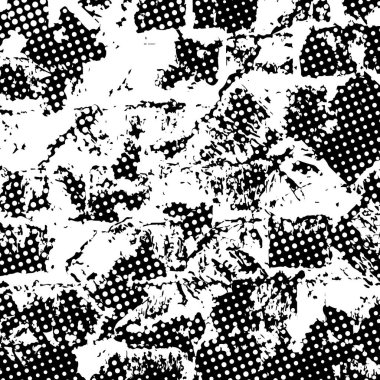 Soyut siyah noktalı grunge arkaplanı